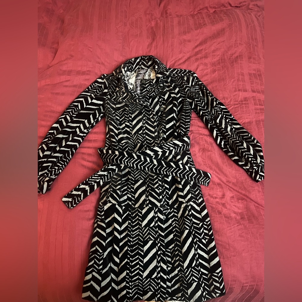 Stylish Black and White L.A.M.B. (Love Angel Music Baby) Jacket